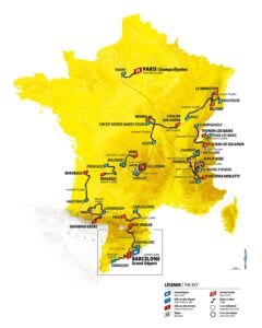 Recorrido Tour de Francia oficial 2026